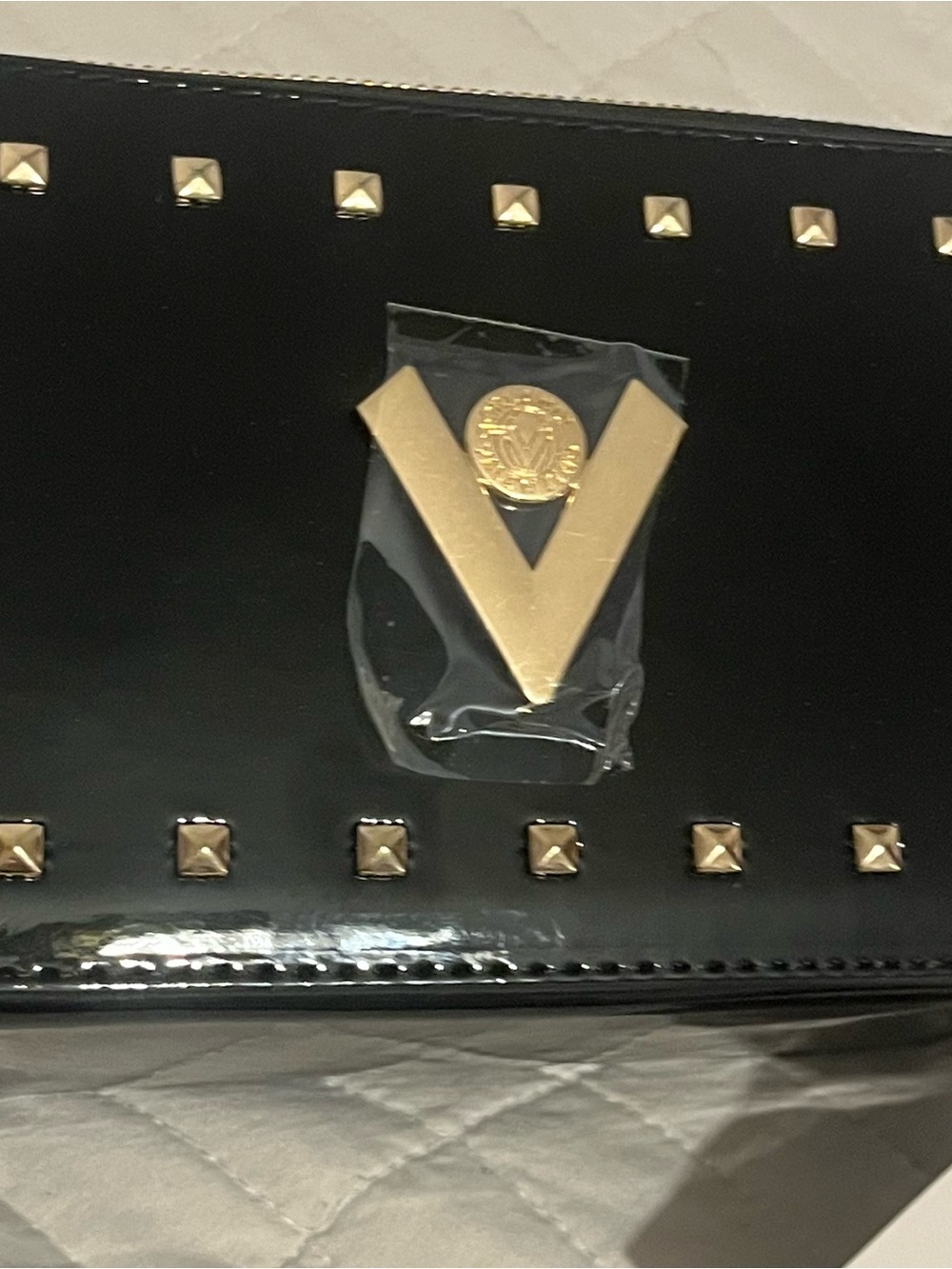 Valentino Orlandi Camera Black
Studded Crossbody Bag